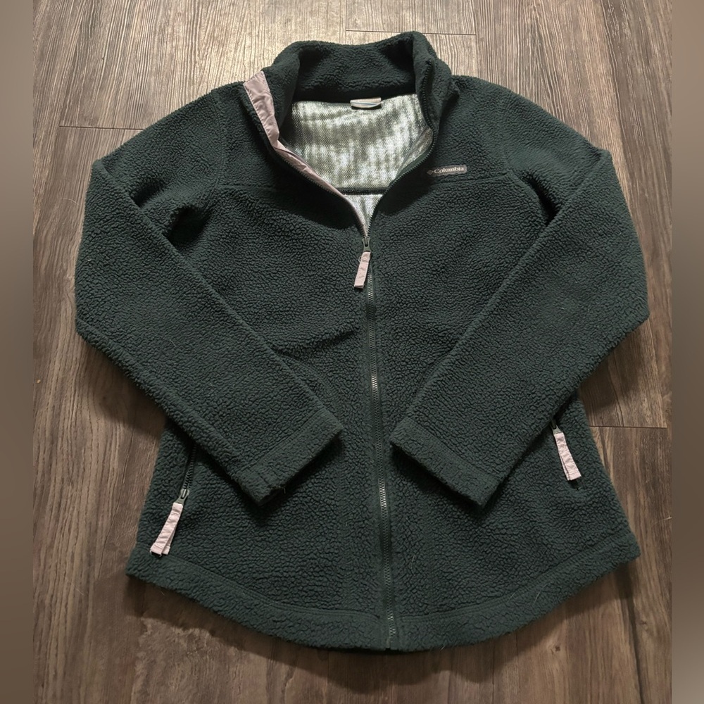 Green OmniHeat Columbia Zip Up